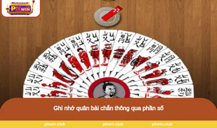 Ghi nhớ quân bài chắn thông qua phần số