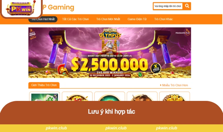 Lưu ý khi hợp tác