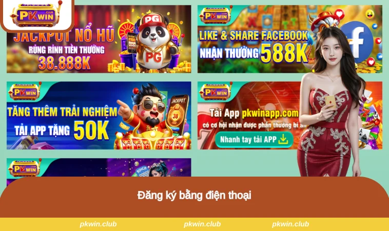 Đăng ký bằng điện thoại