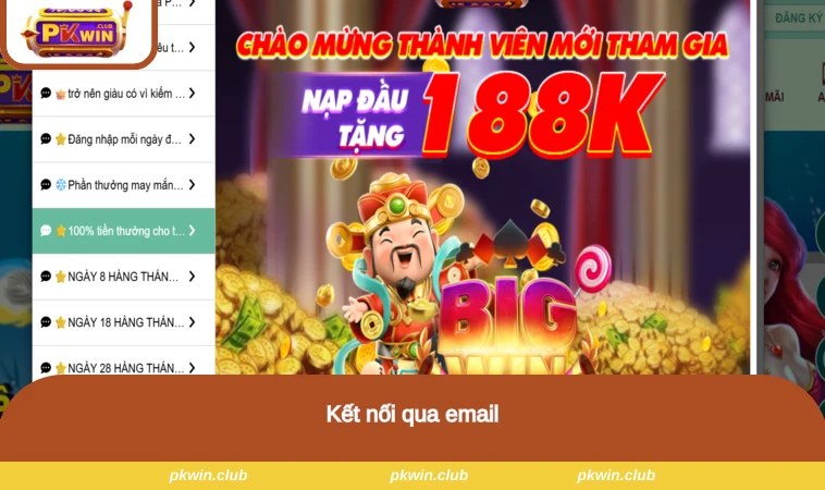 Kết nối qua email