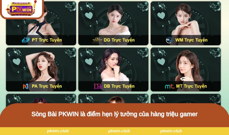 Sòng Bài PKWIN là điểm hẹn lý tưởng của hàng triệu gamer