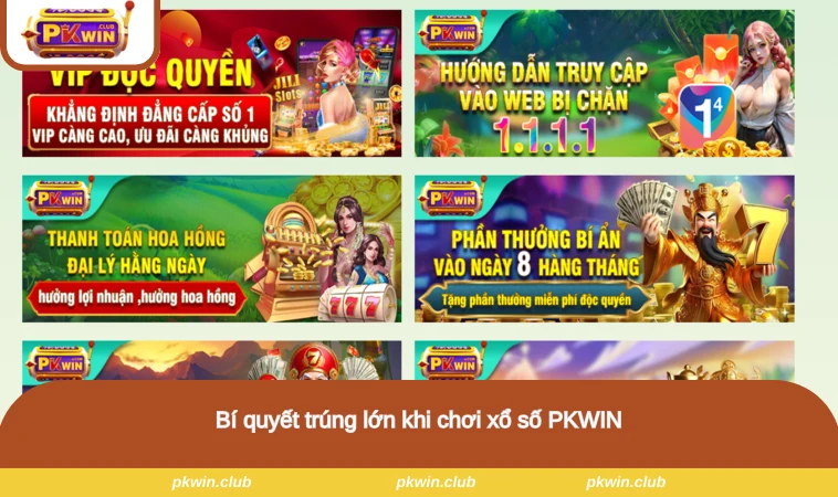 Bí quyết trúng lớn khi chơi xổ số PKWIN